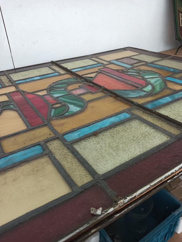 glas in lood, Antiek en Kunst, Ophalen