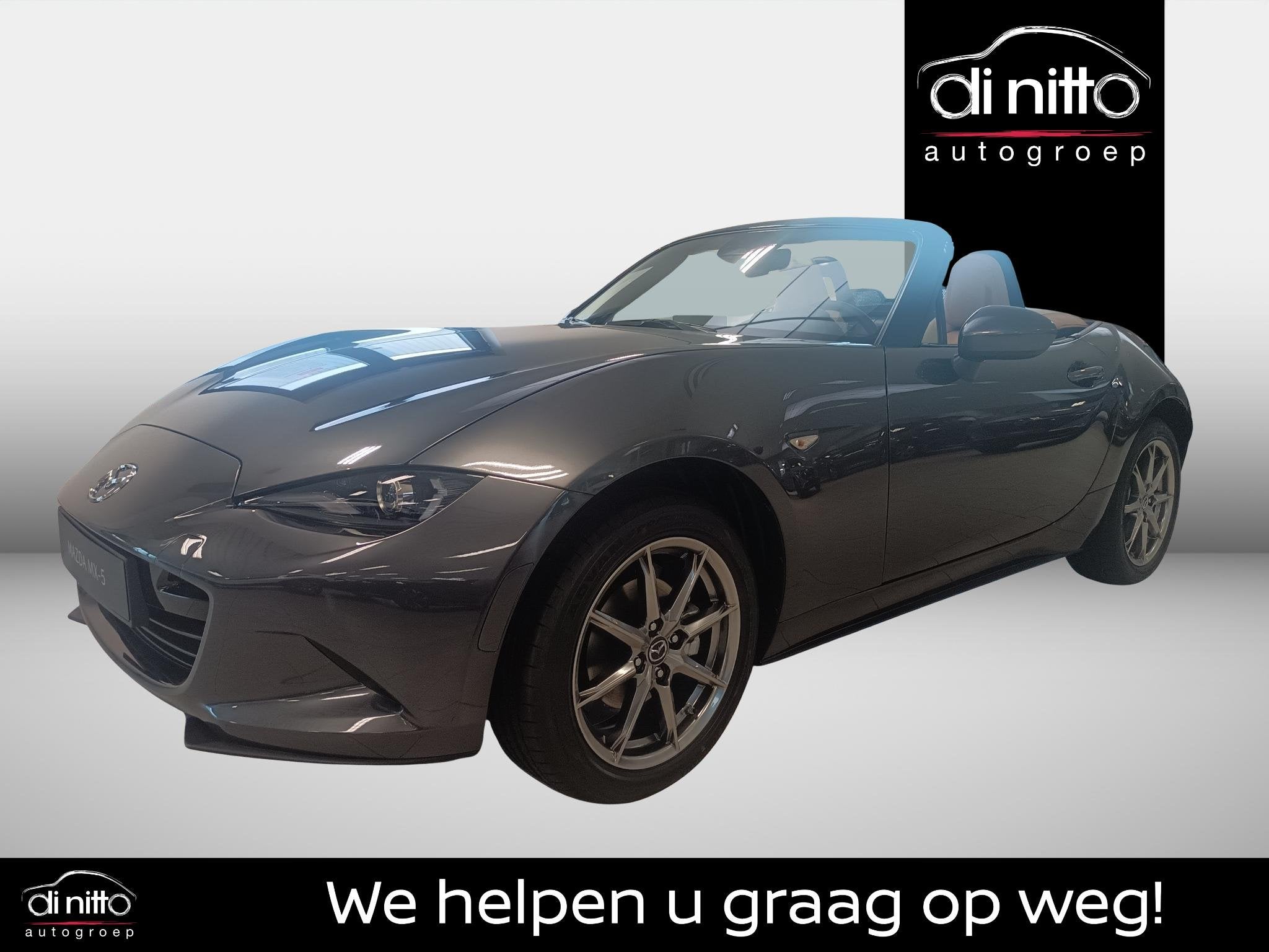 Mazda MX-5 1.5 Skyactiv-G 132hp Kazari Roadster, Neuf, Argent ou Gris, Achat, 140 g/km