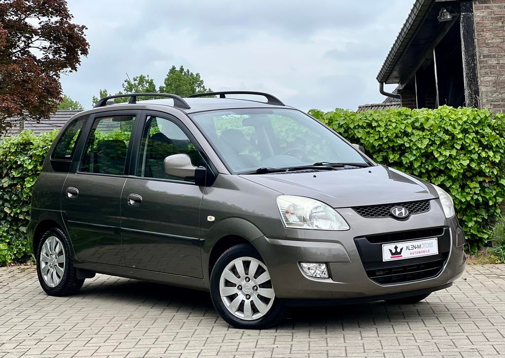 Hyundai Matrix 1.5d - Garantie - Euro 4, Auto's, Matrix, Zwart, 4 cilinders, Bedrijf