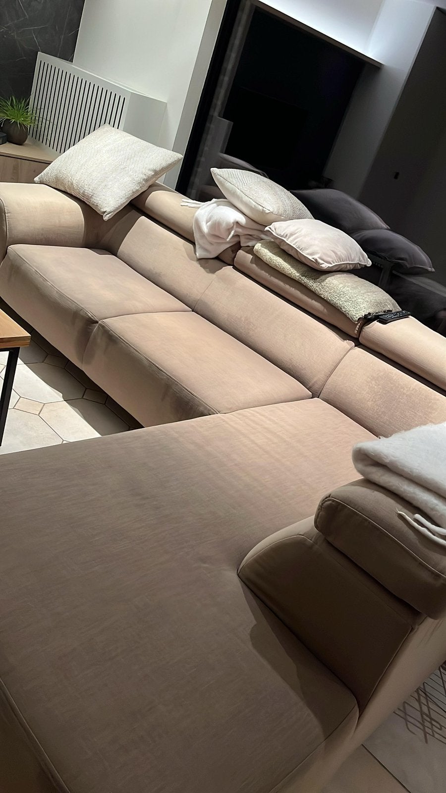 Zetel te koop, Huis en Inrichting, Ophalen, Gebruikt, Stof