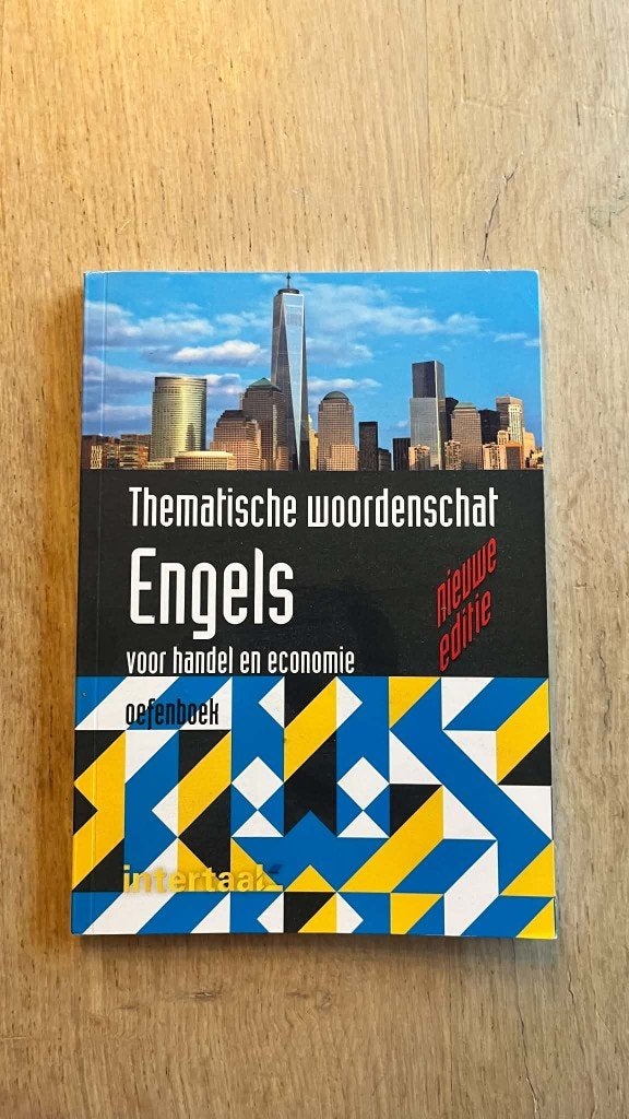 Thematische woordenschap Engels voor handel en economie, Boeken, Schoolboeken, Ophalen of Verzenden, Economie