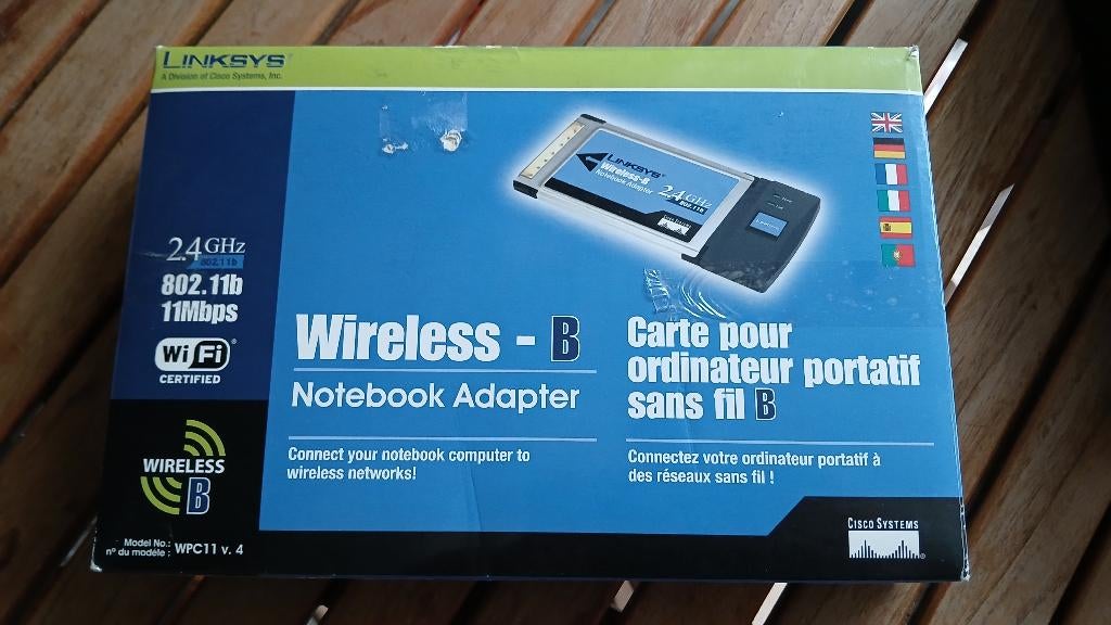 draadloze kaart voor laptop, Computers en Software, Netwerk switches, Ophalen of Verzenden, Nieuw