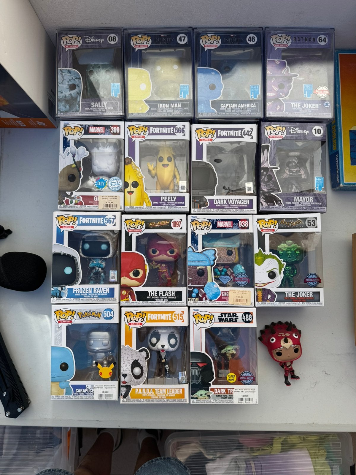 Funkos te koop, fortnite, art series, etc, Ophalen, Zo goed als nieuw
