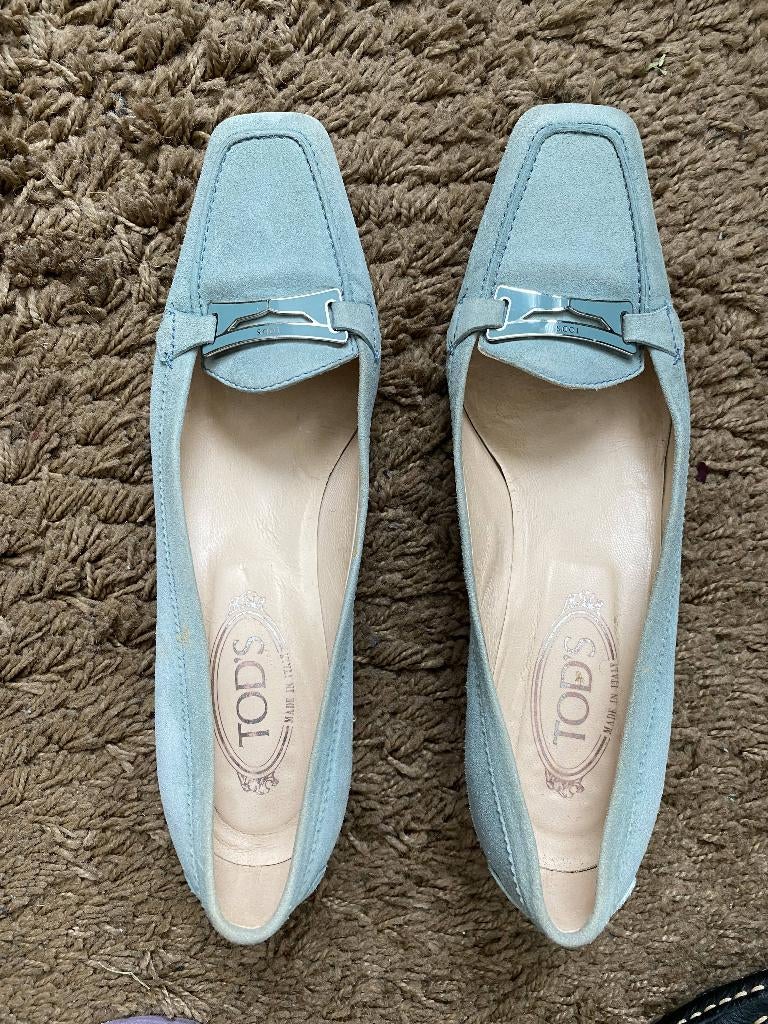 Tod's chaussures  femmes 41, Chaussures de marche, Enlèvement, Porté, Bleu