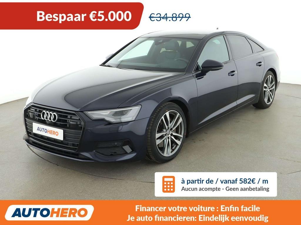 Audi A6 45 TDI Mild-Hybrid quattro Sport (bj 2020), Auto's, Audi, Automaat, 4 deurs, Gebruikt, Euro 6