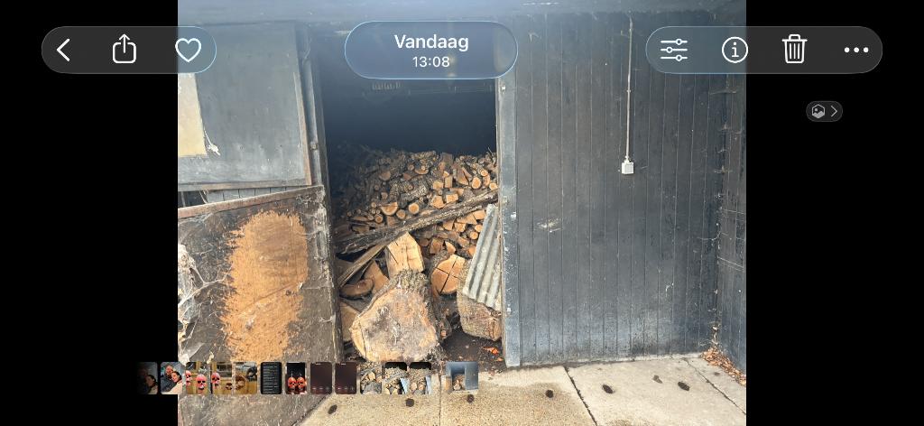 Brand hout, Diversen, Ophalen