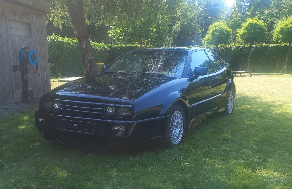 VW Corrado VR6, Autos, Oldtimers & Ancêtres, Particulier, Volkswagen, Essence, Coupé, 3 portes, Boîte manuelle, Noir, Cuir, Traction avant