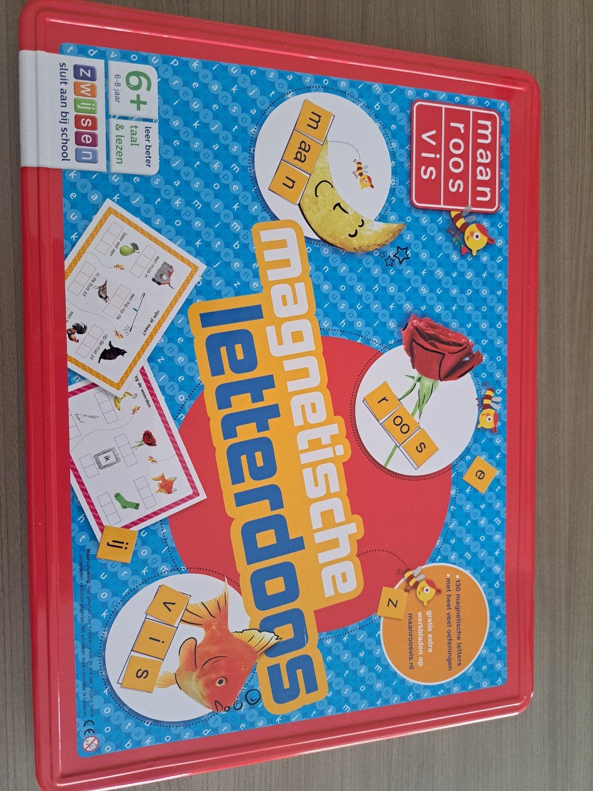 Magnetische letterdoos, Ophalen, Zo goed als nieuw, Taal en Lezen