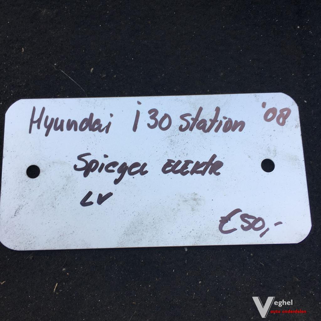 Hyundai i30 CW Station 1.6 Diesel 2008 2500138   Buitenspieg, Auto-onderdelen, Gebruikt, -, -, Ophalen of Verzenden