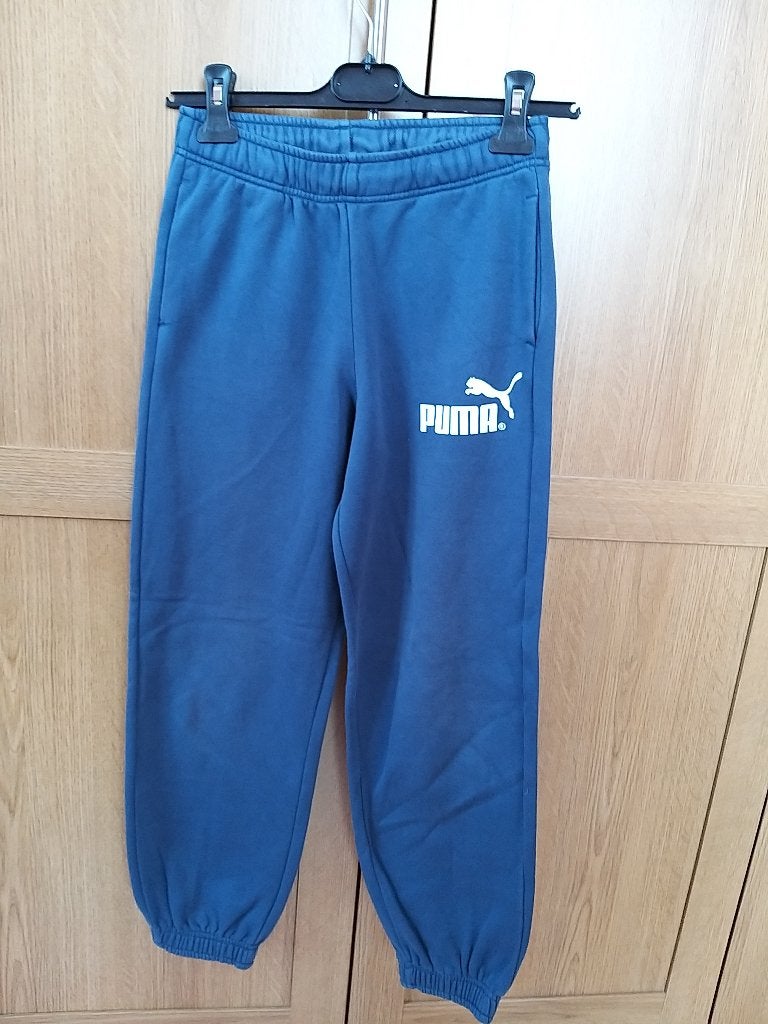 Puma verstelbare blauwe trainingsbroek voor kinderen uniseks, Broek, Jongen of Meisje, Puma, Ophalen of Verzenden