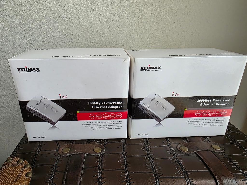 edimax - ethernet adaptor 200 Mbps, Computers en Software, Ophalen, Nieuw