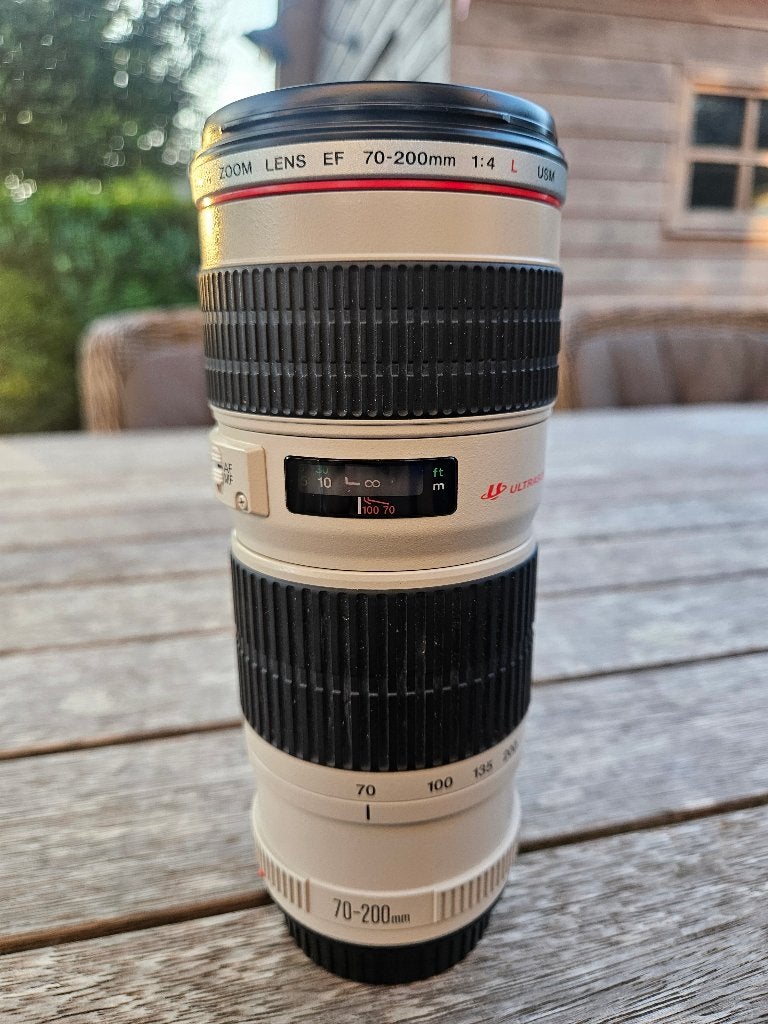 Canon EF 70-200mm f/4L USM – L-serie – non-IS, Housse/sac de protection, Comme neuf, Accessoires, Canon EF