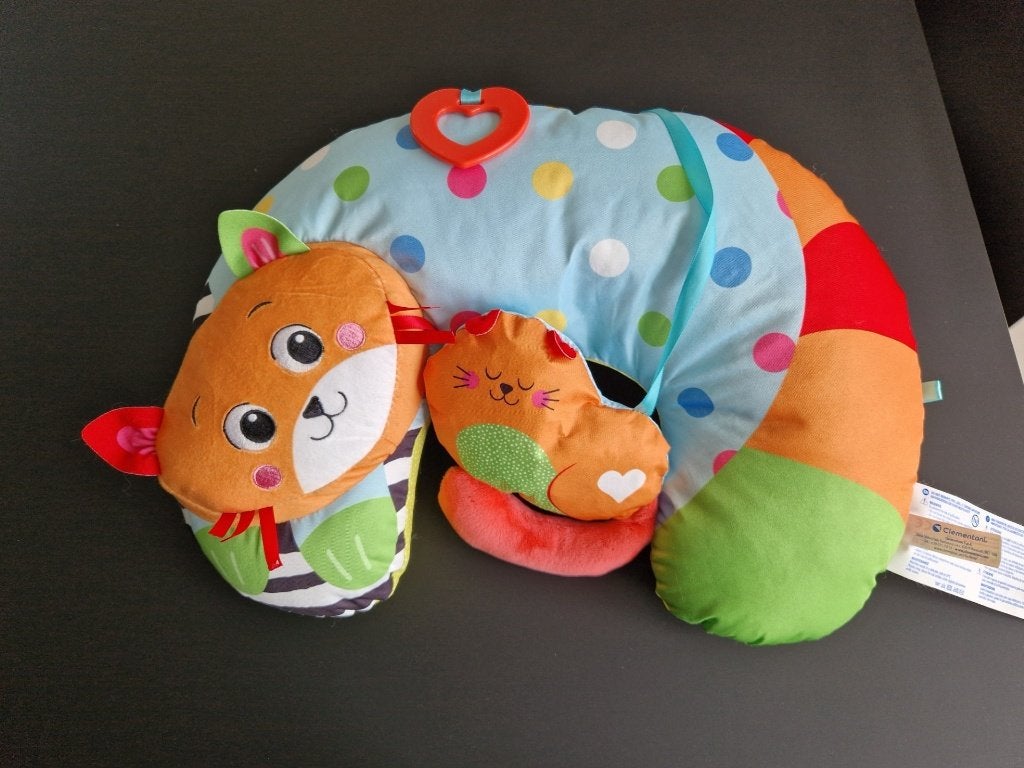 Coussin de jeu Clementoni Kitty Cat, Enfants & Bébés, Enlèvement ou Envoi, Comme neuf, 0 à 6 mois