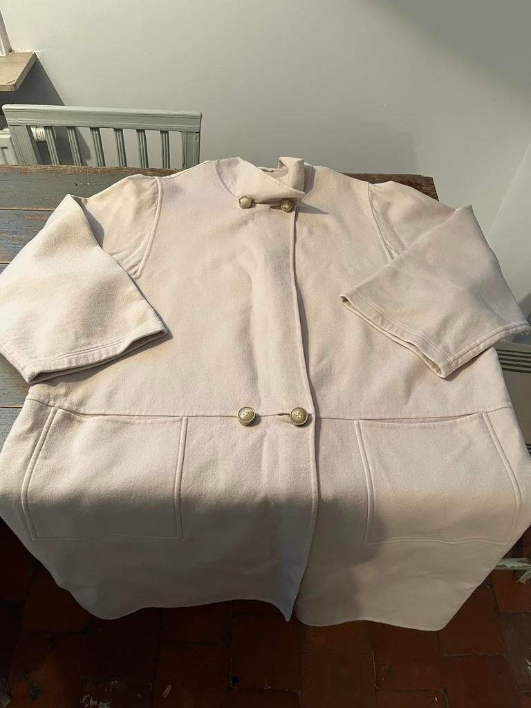 DAMES JAS LANG MARINA RINALDI CREME MAAT 29 ZEER MOOI, Vêtements | Femmes, Veste ou Manteau, Enlèvement ou Envoi, Beige, Comme neuf