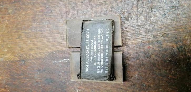 Amerikaans militair verband met sulfanilamide uit de wo02, Verzenden