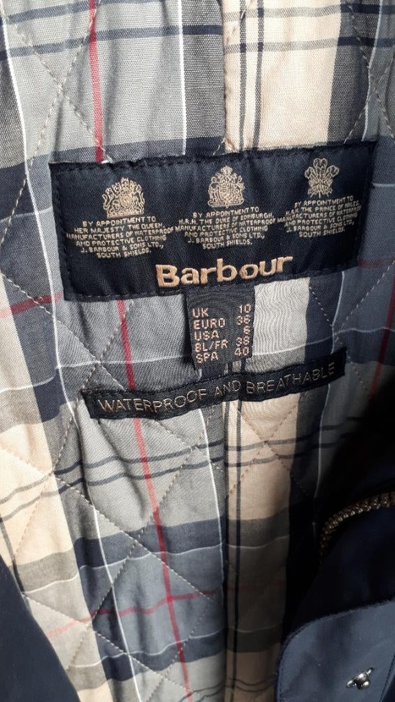 Barbour jacket mooie staat donkerblauw, Kleding | Dames, Ophalen
