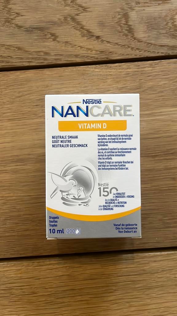 Nestlé nan care vitamine D, Ophalen of Verzenden, Nieuw