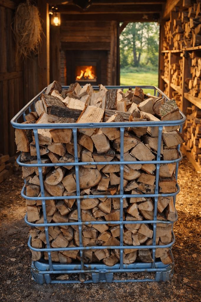 Brandhout te koop!  (Eik-Beuk), 6 m³ of meer, Ophalen, Eikenhout, Blokken