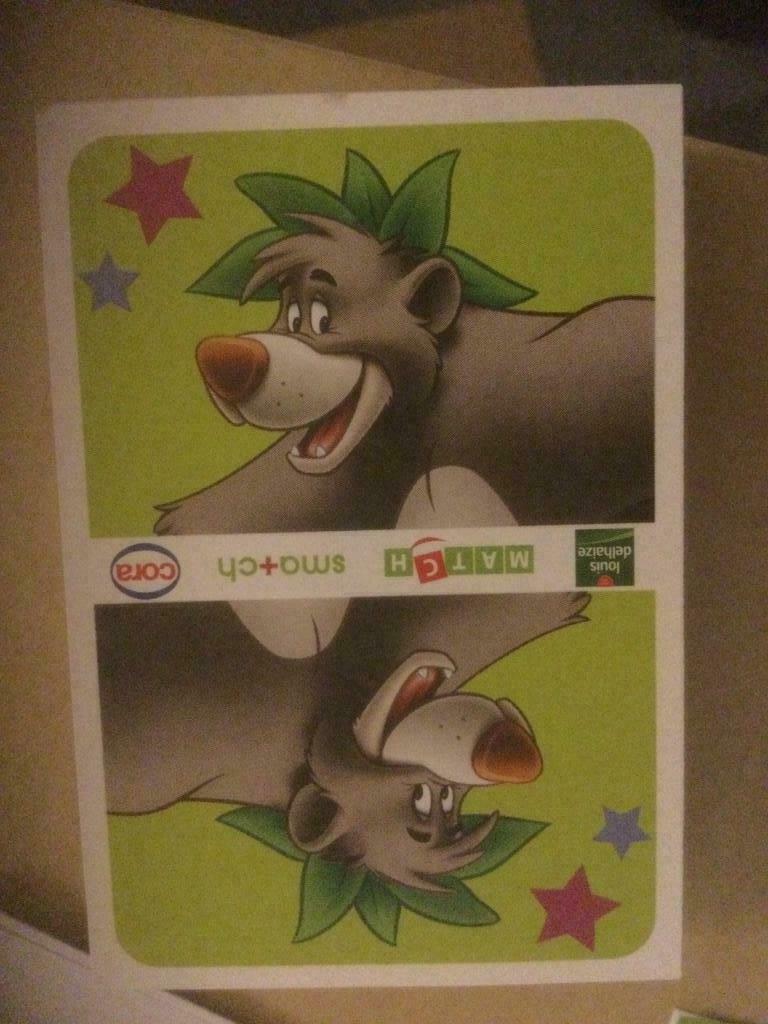 Kaartjes spaaractie Match Smatch Cora Louis Delhaize Disney, Collections, Enlèvement ou Envoi