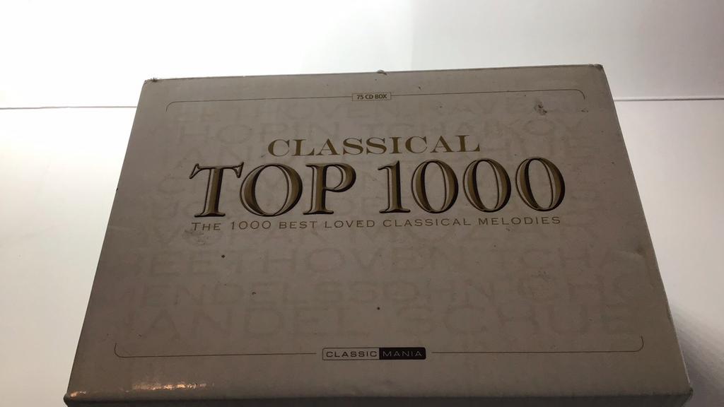 Classical top 1000, Cd's en Dvd's, Ophalen of Verzenden, Modernisme tot heden, Zo goed als nieuw, Vocaal
