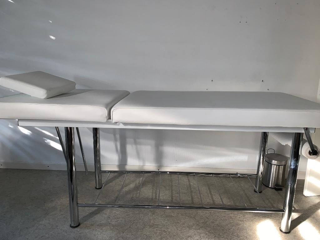 Massage tafel, Ophalen