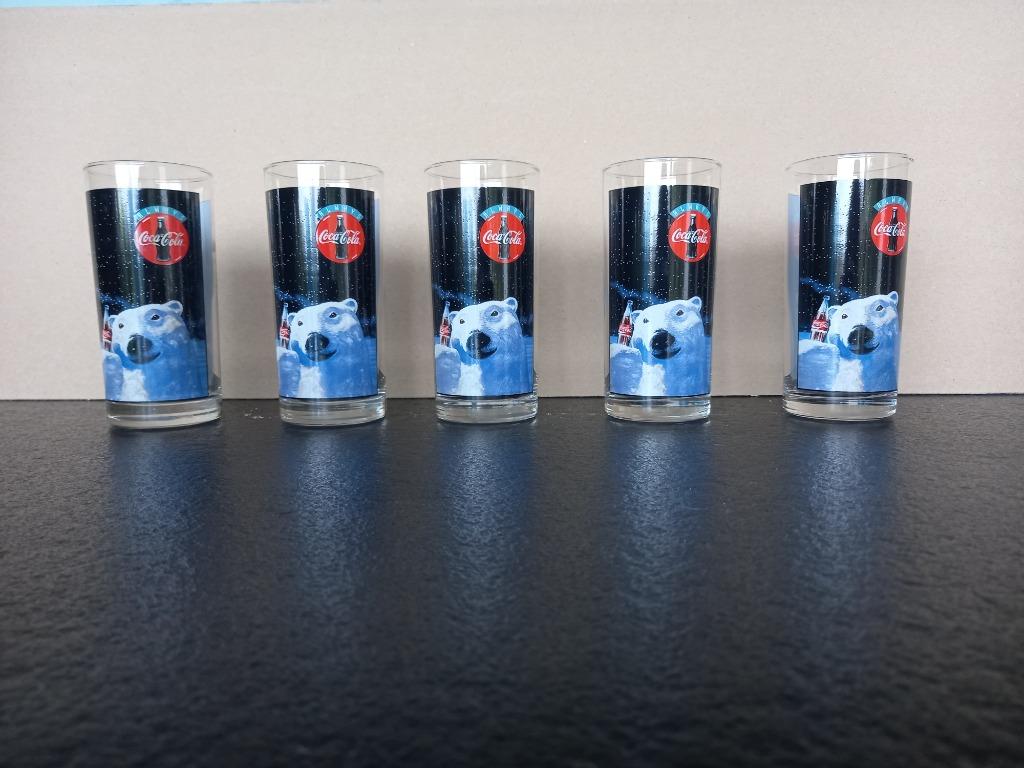 Coca Cola glazen, Verzamelen, Ophalen, Zo goed als nieuw, Frisdrankglas