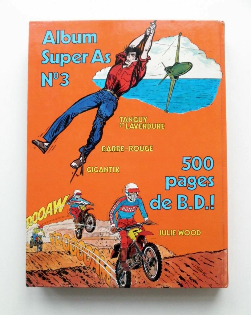 EO 1979 Super AS Album 3 - recueil - avec ses 6 autocollants, Boeken, Graton Giraud Hermann etc, Meerdere stripboeken, Ophalen
