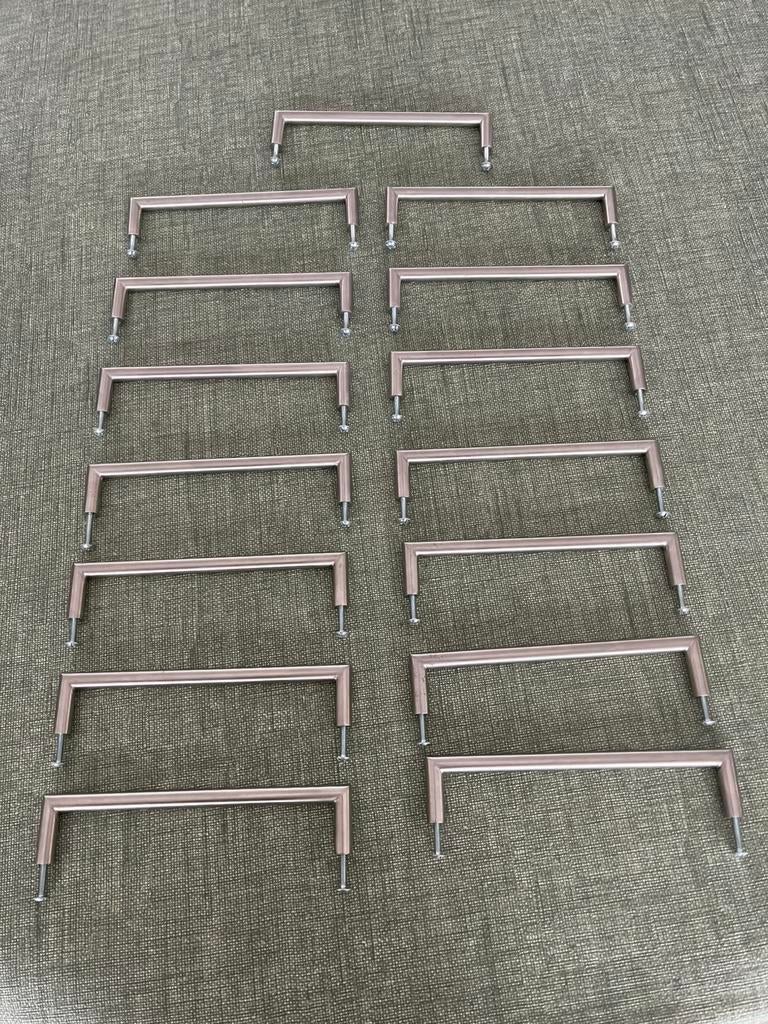 Handgrepen roestvrij staal 160 mm, Enlèvement, Comme neuf