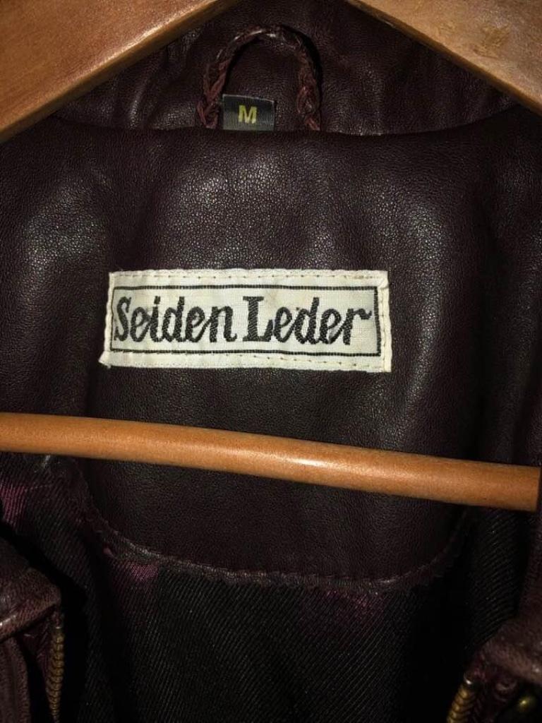 Veste en cuir de soie douce, Vêtements | Femmes, Vestes & Costumes, Taille 38/40 (M), Enlèvement, Porté, Violet