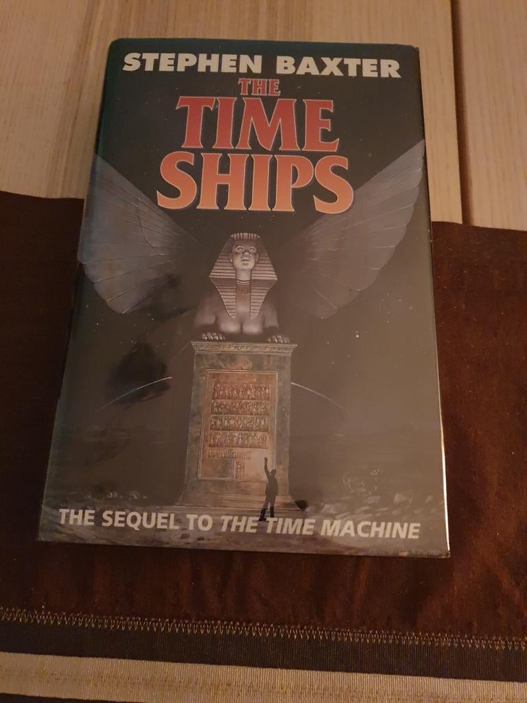 The Time Ships by Stephen Baxter 1st ed. Signed, Ophalen of Verzenden, Gelezen, Stephen Baxter