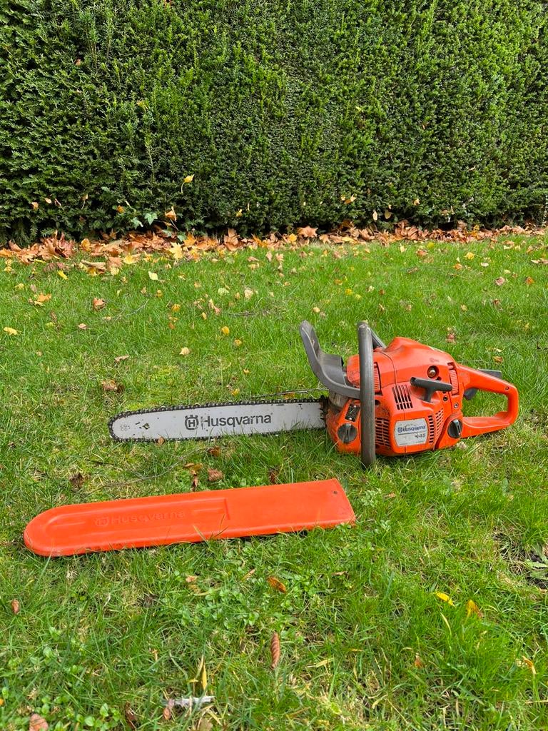 Scie à chaîne Husqvarna 445 E, Enlèvement, Comme neuf