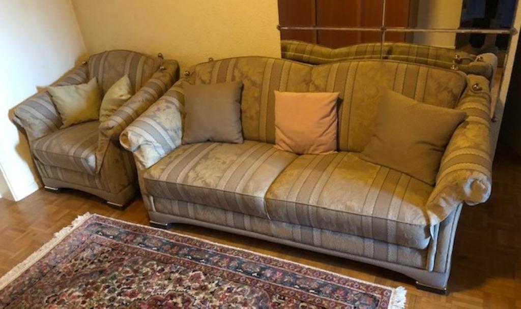 Puhlmann Polstermobel prachtig bankstel 2 zits met 2 fauteu, Huis en Inrichting, Ophalen, Gebruikt, 150 tot 200 cm, Tweepersoons