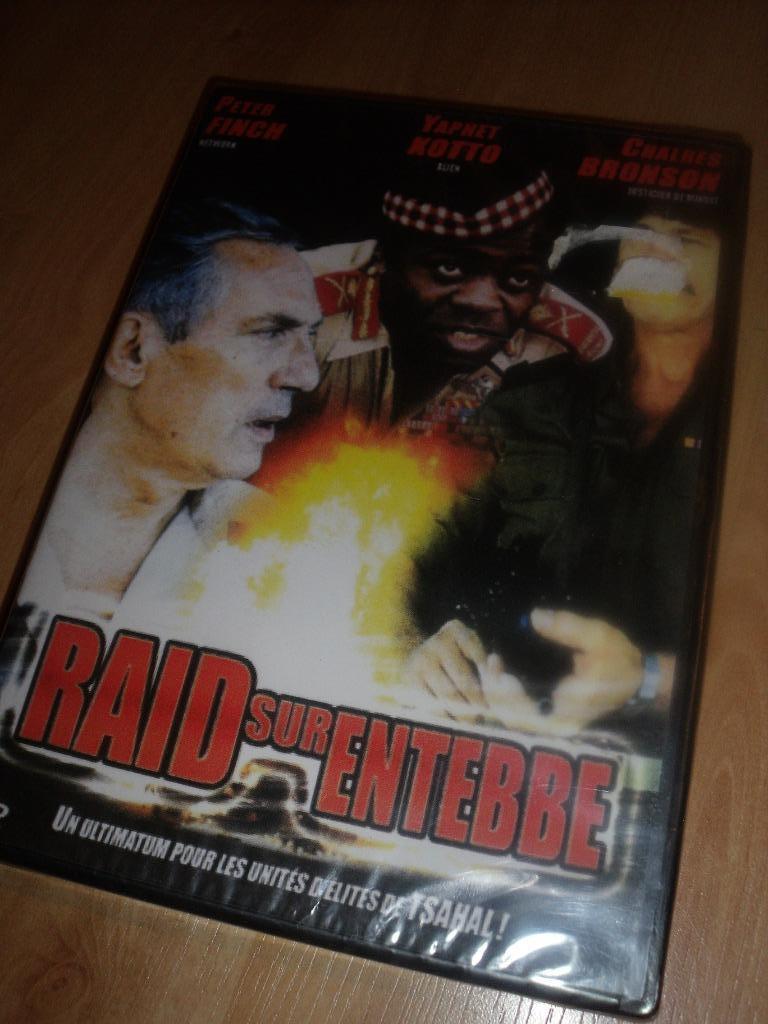 Raid sur Entebbe (Charles bronson - Peter Finch), 1960 tot 1980, Vanaf 9 jaar, Ophalen of Verzenden, Actie en Avontuur