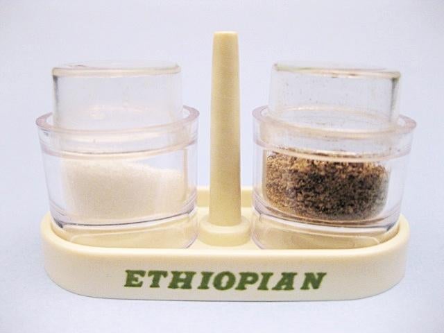 Ensemble de salières et poivrières d'Ethiopian Airlines, Enlèvement ou Envoi, Neuf