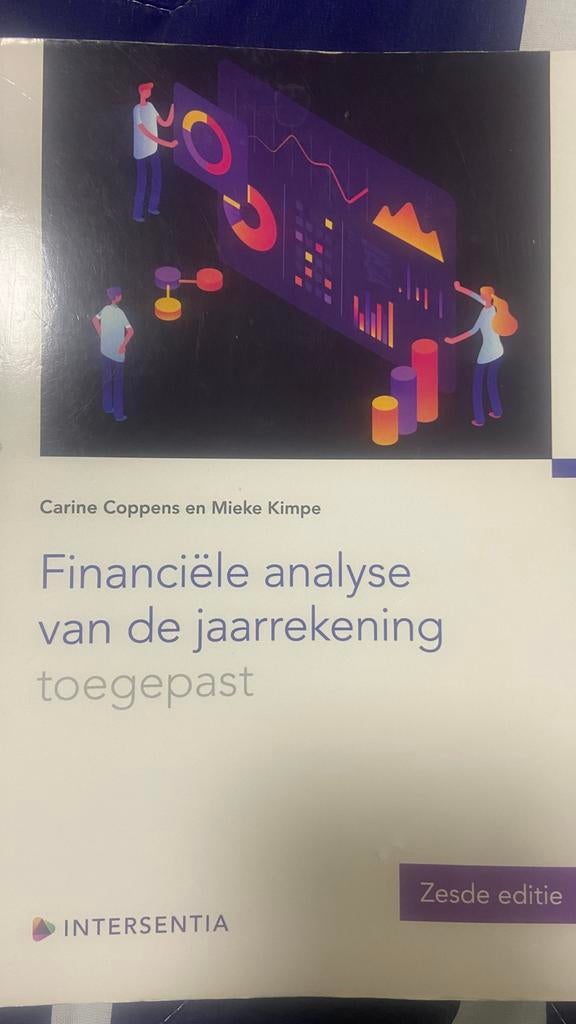 Financiële analyse van de jaarrekening, Boeken, Ophalen, Zo goed als nieuw