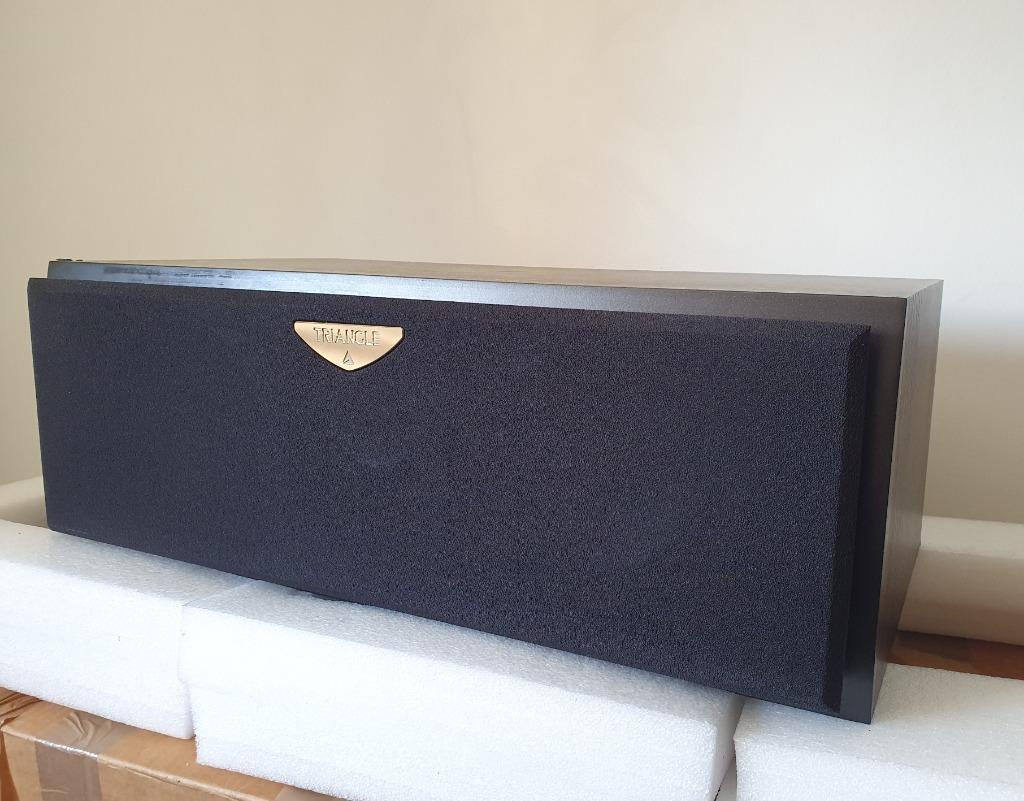 Triangle Voce Centrale Esprit Ex 80W 2 voies bass reflex, 60 à 120 watts, Utilisé, Envoi, Haut-parleur central