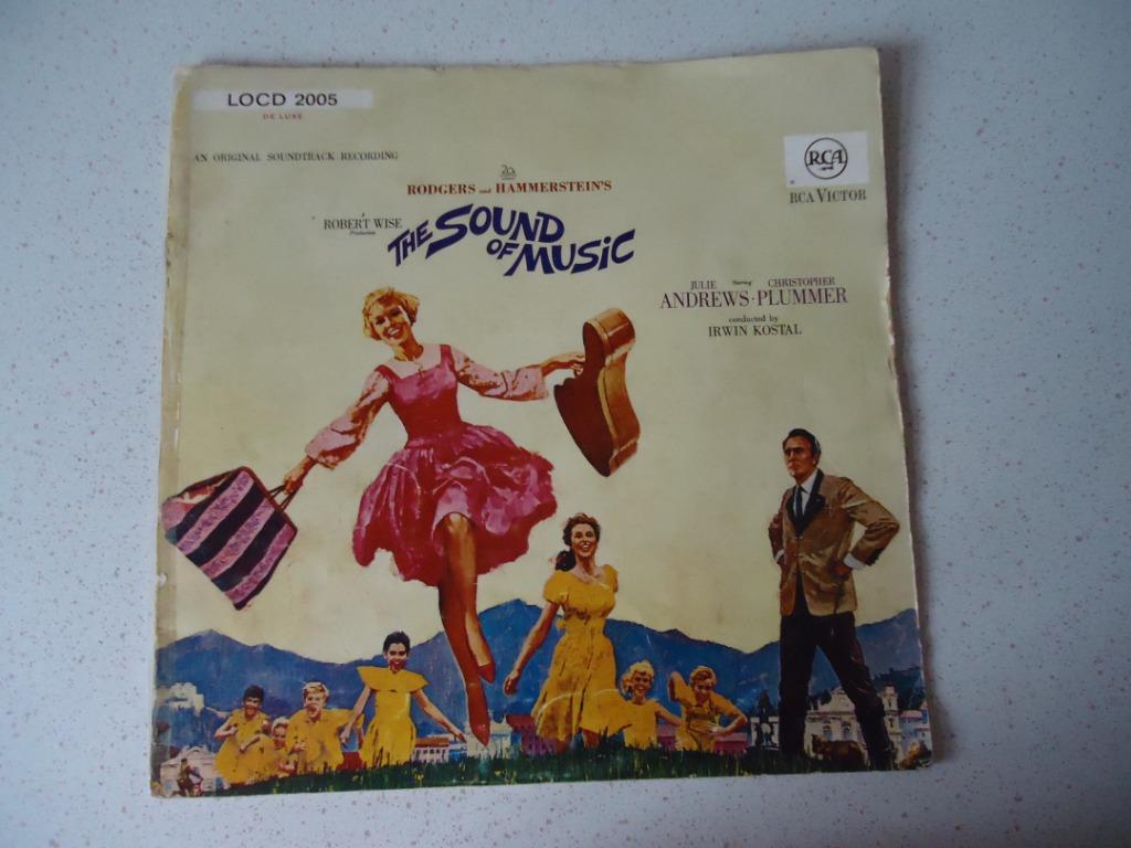 LP  "The Sound Of Music" met Fotoboek anno 1965., Ophalen of Verzenden, Gebruikt, 12 inch