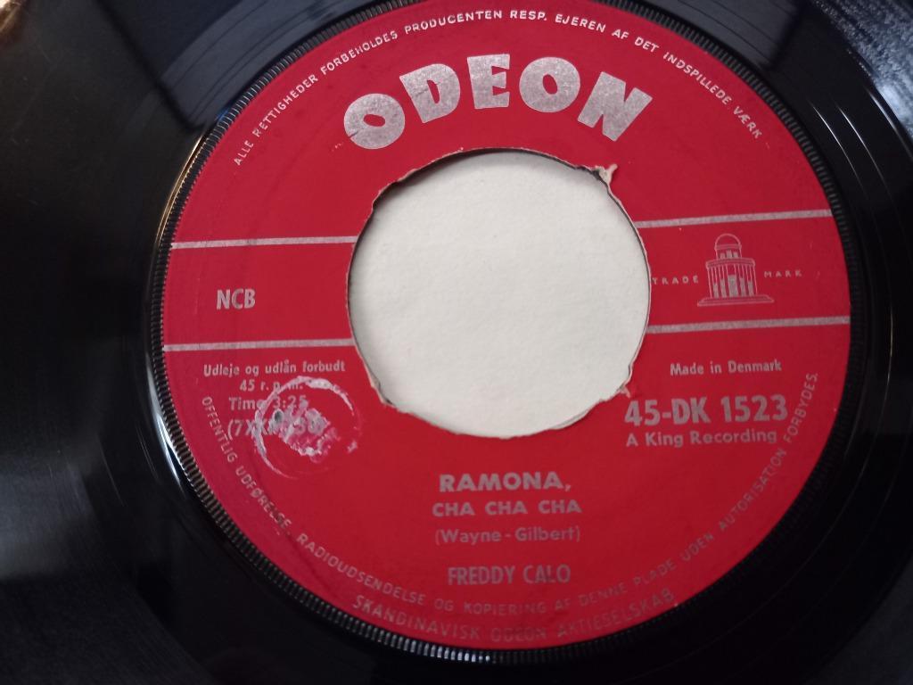 Freddy Calo ‎– Ramona Cha Cha Cha ' 7, Cd's en Dvd's, Vinyl Singles, Gebruikt, Single, Latin en Salsa, 7 inch, Ophalen of Verzenden