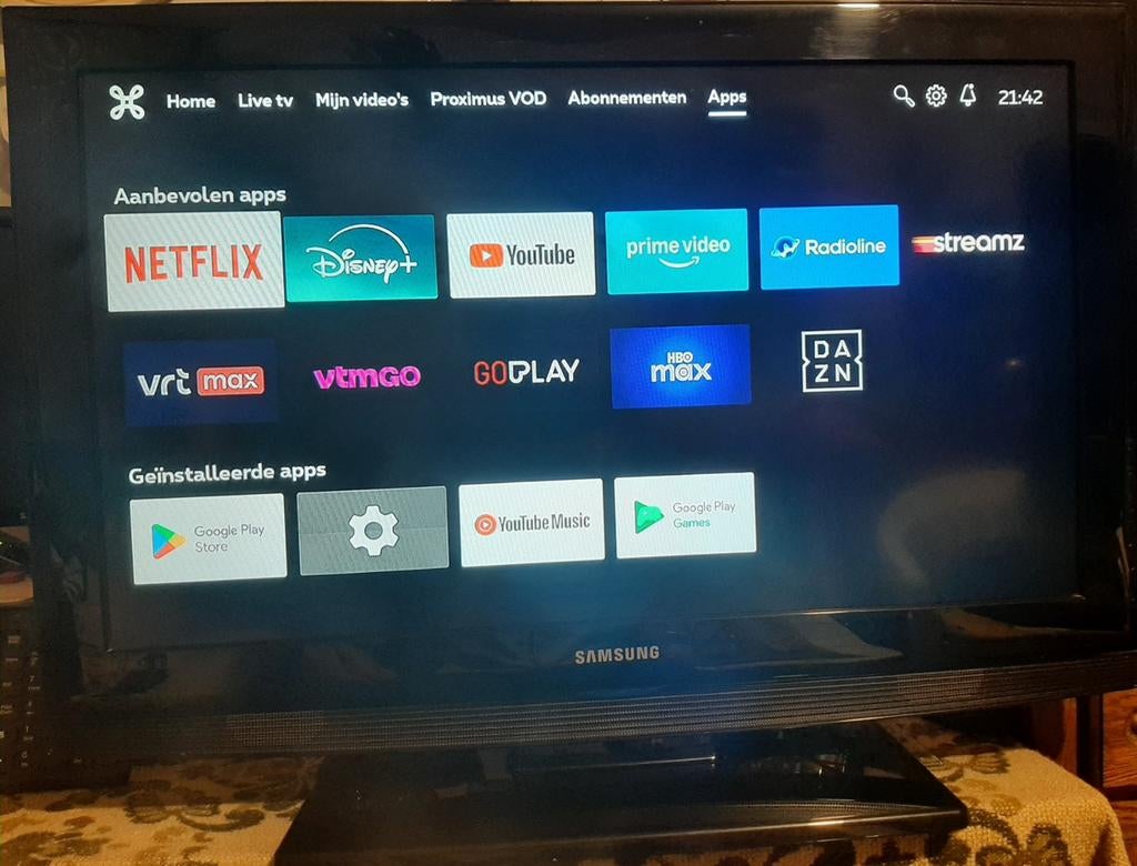 Téléviseur Samsung 80 cm = 32 pouces avec 2 HDMI, Enlèvement, Samsung
