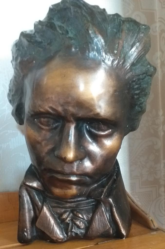 Buste de Beethoven, Antiquités & Art, Enlèvement ou Envoi