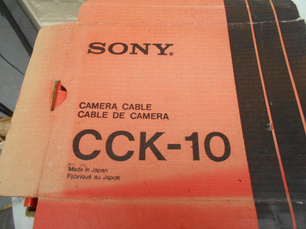 ancien cable de camera Sony CCk 10, Audio, Tv en Foto, Actiecamera's, Ophalen of Verzenden, Gebruikt, Sony