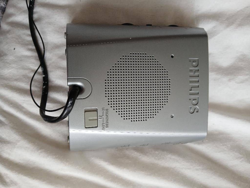 Philips wekkerradio, Ophalen of Verzenden, Zo goed als nieuw, Digitaal
