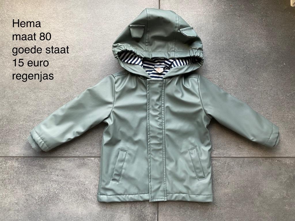 Regenjas Hema maat 80 in goede staat, Jongetje of Meisje, Ophalen of Verzenden, Zo goed als nieuw, Jasje