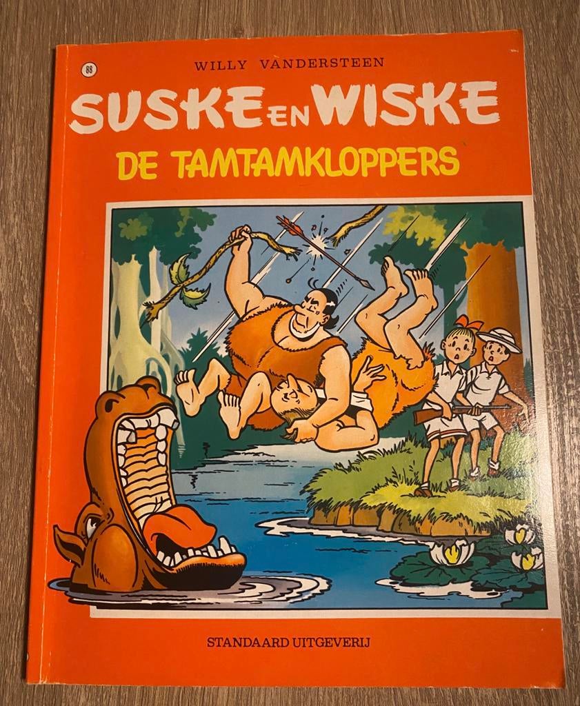 🔥 5 strips Suske & Wiske - gelezen staat, Enlèvement ou Envoi, Utilisé