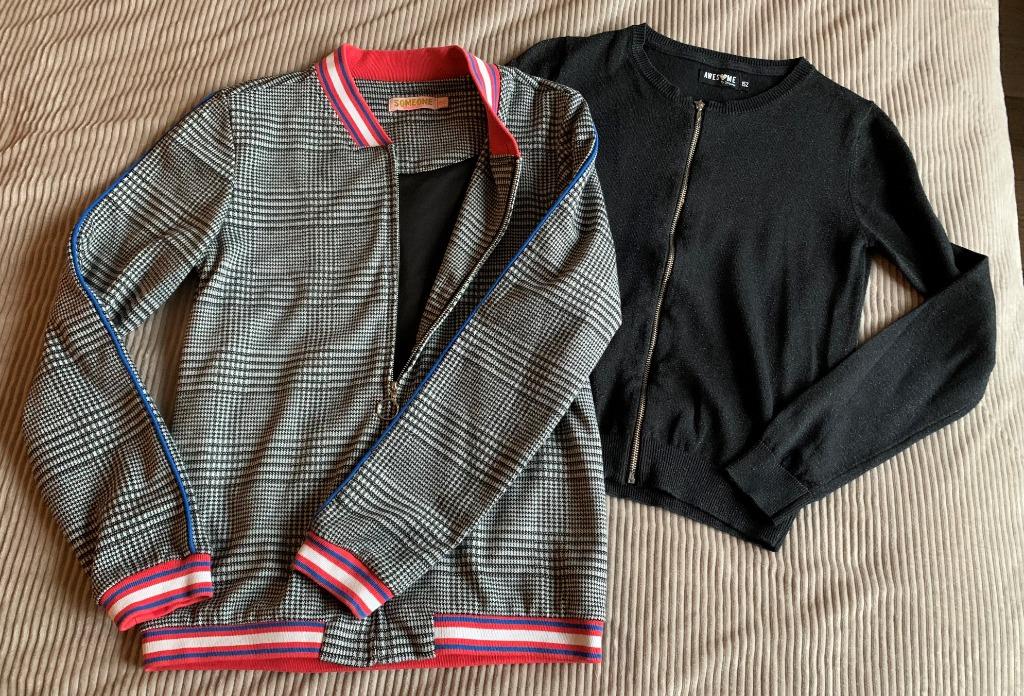 Set van 2 cardigans meisjes Someone maat 152, Enlèvement ou Envoi, Pull ou Veste, Comme neuf, Someone
