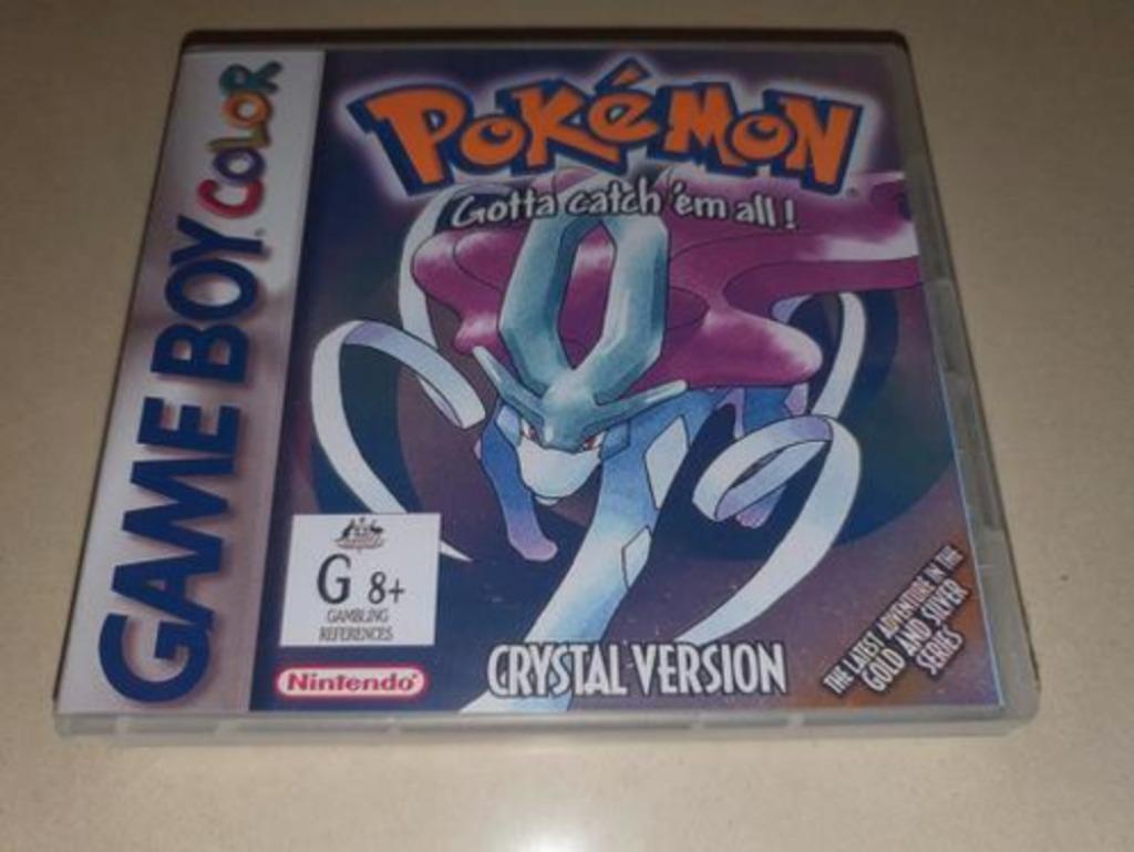 Pokemon Crystal Version Game Boy Color GBC Game Case, Games en Spelcomputers, Games | Nintendo Game Boy, Verzenden, Zo goed als nieuw