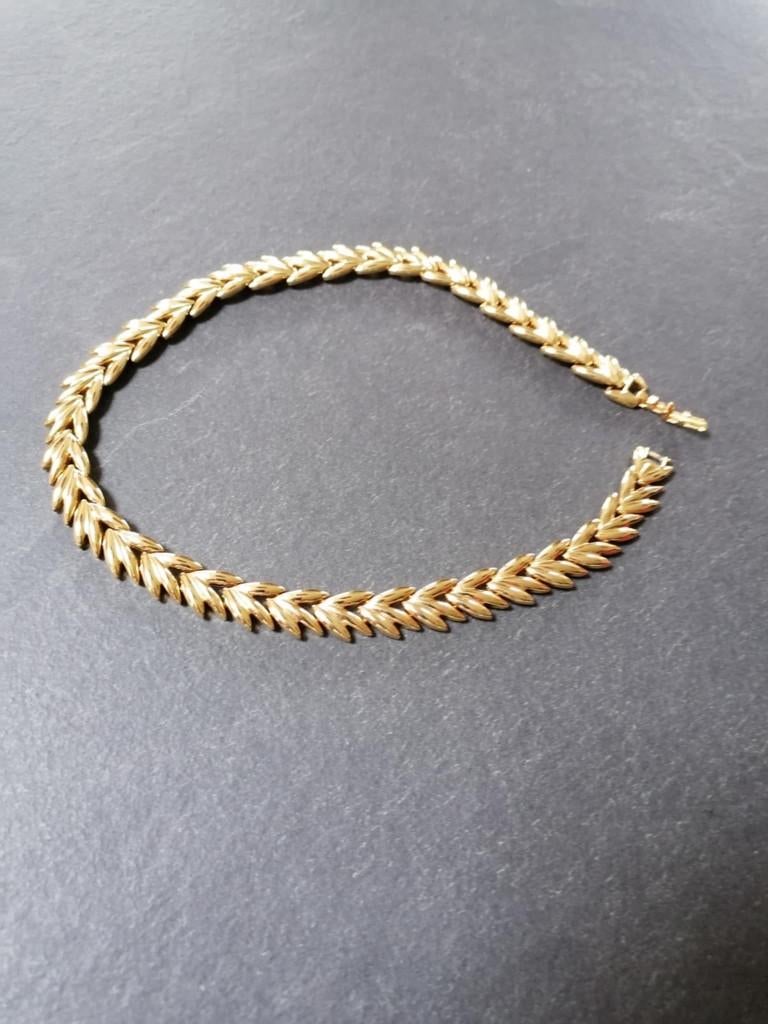 Très joli collier de fantaisise, Bijoux, Sacs & Beauté, Colliers, Enlèvement, Comme neuf, Or, Autres matériaux