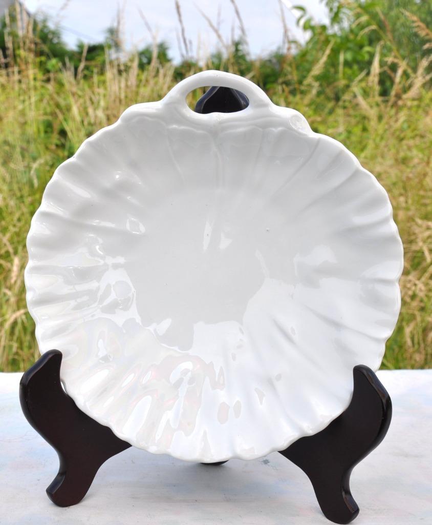 plat pour biscuit porcelaine limoges forme coquille, Enlèvement ou Envoi