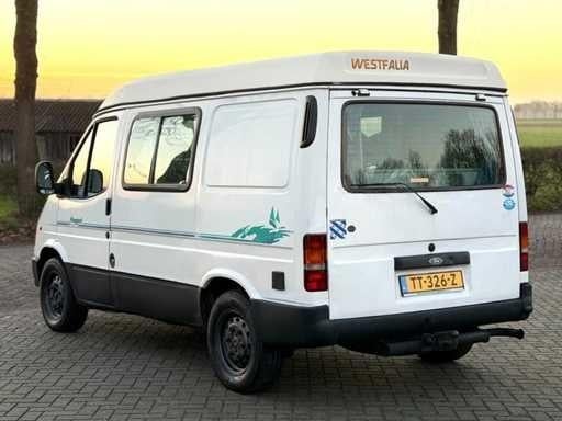 Originele Ford Nugget campervan 1996, Caravanes & Camping, Camping-cars, Jusqu'à 4, 4 à 5 mètres, Boîte manuelle, Ford