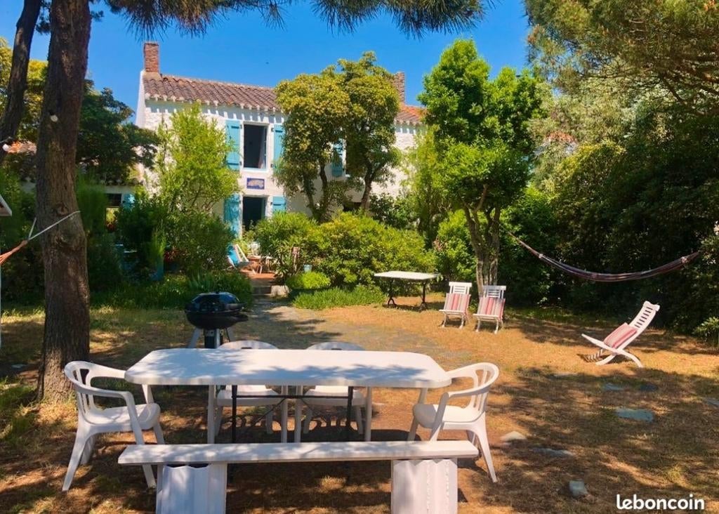 PROMO 15-22 Août1649€ LaGachere maison Brem/Mer 85470 France, Tuin, Aan zee, Dorp